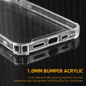 Chống Sốc Chất Lượng Tốt Mềm 1.0Mm Trong Suốt Vỏ Điện Thoại TPU Trong Suốt Cho iPhone/Samsung/Huawei/Xiaomi - Product Image 4