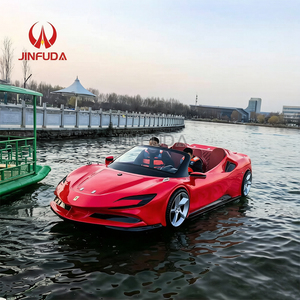 Lancha rápida Ferrari roja viral, el lugar perfecto para tomar fotografías en los complejos turísticos. Color Impresionante, Excelente Rendimiento - Product Image 1
