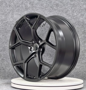 Jantes en alliage d'aluminium forgé WHEELUX de haute qualité, noir mat brillant, 18-22 pouces pour <span class=keywords><strong>Audi</strong></span> RS3 S5 SQ5 RS5 <span class=keywords><strong>Sportback</strong></span> SQ7 SQ8 <span class=keywords><strong>A3</strong></span> A4 - Product Image 6