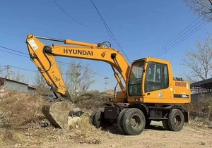 Machinerie de construction d'occasion, excavatrice sur roues Hyundai 150w-7, excavatrice sur roues d'occasion de 15 tonnes, Hyundai 150w-7 - Product Image 2