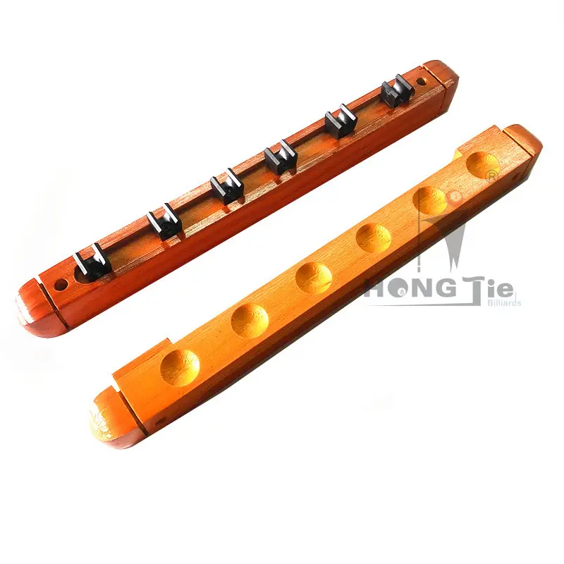 Hongjie Economische Biljart Muur Cue Rack, Biljart Pool Cue Accessoires