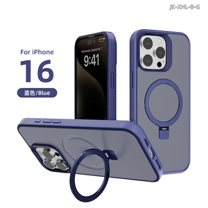 Soporte de pata de cabra translúcido mate magnético a prueba de golpes accesorios de cubierta trasera móvil esmerilada para teléfonos móviles iPhone Samsung - Product Image 4