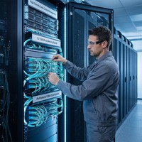 Panneau de brassage fibre optique 1U TX8 haute densité 18 ports avec plateau de gestion de câbles