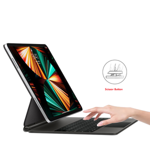 2025 Tương thích cho <span class=keywords><strong>ipad</strong></span> nổi ma thuật bàn phím từ <span class=keywords><strong>bluetooth</strong></span> bàn phím mới Pro 11/12.9 điều khiển cảm ứng không khí 11 - Product Image 5