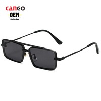 Lunettes de soleil métalliques en promotion, verres PC UV400, charnières métalliques robustes, logo personnalisé, vente en gros OEM, lunettes de mode B2B, approvisionnement en vrac