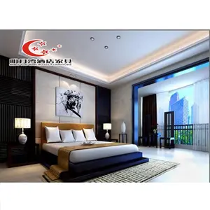 Modern King Queen Room Supplier Foshan Factory Hotel Furniture