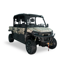 HISUN 320mm Yerden Yükseklik 4 Kişilik Elektrikli UTV 4x4 30kW Yüksek Performanslı Arazi Buggy'si