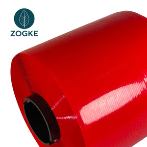 Cinta Adhesiva de Polipropileno BOPP Roja Resistente al Calor, Acrílica, Sensible a la Presión, de una Sola Cara, con Tira Desprendible para Empaque de Cajas de Cigarrillos - Product Image 3