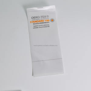 Étiquette de vêtements en satin de haute qualité imprimée Étiquette d'entretien de lavage durable avec nom de marque personnalisé - Product Image 3