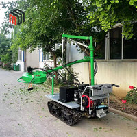 Machine de récolte automatique à vibrations pour vergers, pour la cueillette des prunes, amandes, pistaches et olives