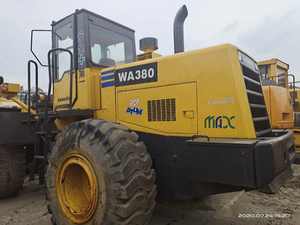 Rueda de cargador frontal usada Komatsu Wa320 de alta calidad en Shanghai con motor y bomba de componentes principales - Product Image 3