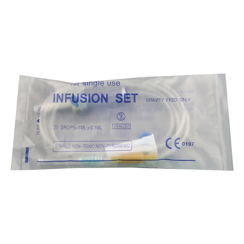 High quality of China medical sterile disposable iv infusion set manufacturer