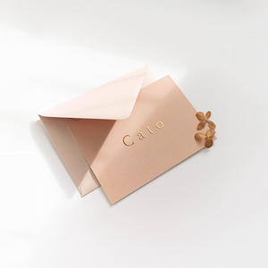 Biglietti di Natale Rosa Chiaro 5 X 7 <span class=keywords><strong>Cm</strong></span> con Busta, Cartolina di Auguri e Biglietto di Ringraziamento - Product Image 2