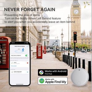 Mfi chứng nhận dual-hệ thống thông minh Tracker định vị làm việc với IOS Android Pet định vị Keyring <span class=keywords><strong>Finder</strong></span> từ Ví tìm thấy của tôi - Product Image 5