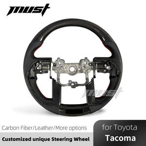 <span class=keywords><strong>Volante</strong></span> Personalizado de Fibra de Carbono Real para Toyota 2024-2026 Tacoma SR5 PreRunner 4Runner Tundra Sequoia <span class=keywords><strong>TRD</strong></span> Rro Todoterreno Pickup - Product Image 2