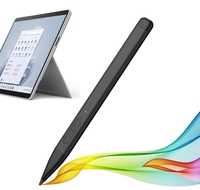 Microsoft Surface Pro/stylet léger et rechargeable pour tablettes d'ordinateur portable 4096 sensibilité à la pression Slim 4096 Smart Palm