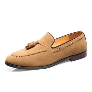 Chaussures habillées personnalisées pour hommes : Oxfords, Mocassins, Loafers en daim synthétique à lacets – Idéales pour l'automne, tenues de bureau et professionnelles - Product Image 5