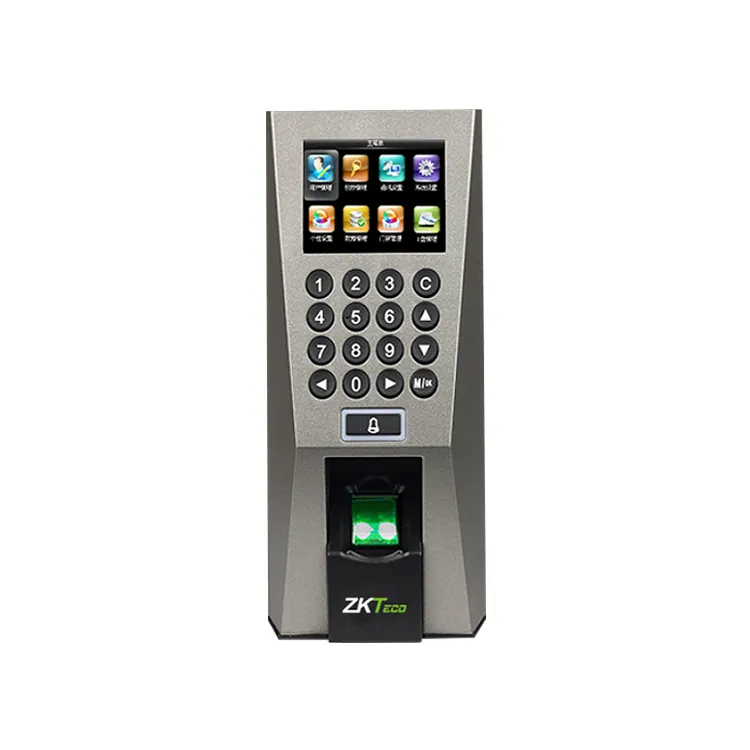 Zk F18 Biometric Fingerprint Access Control and and Time Attendance Device System Price of Fingerprint Machines 3000 Templates