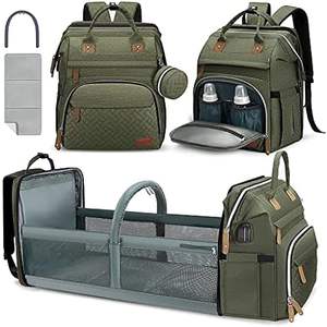 Muestra Gratis, Mochila Pañalera Multifuncional de Gran Capacidad, Bolso de Bebé Portátil y Elegante para Mamás - Product Image 5