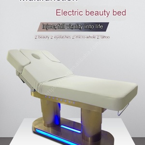 Kisen Luxury Wide Size Full Body 4 Motor <b>Electric</b> Massage Bed Heating Function <b>Electric</b> Massage Bed Golden Base <b>Electric</b> Spa Bed - Product Image 6