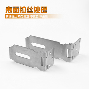 Pernos de acero inoxidable para puertas y ventanas, candado de seguridad 304 201, fácil instalación para puerta de entrada principal, gabinete, diseño minimalista - Product Image 4
