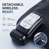 Appareil de massage des jambes par compression d'air, 3 canaux, 29 airbags, 6 modes, double pression, pour pieds, mollets et cuisses, dispositif de soulagement