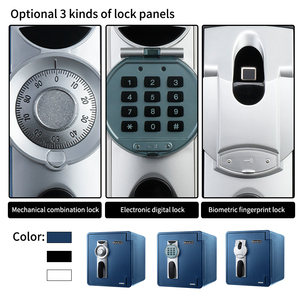 Hộp An Toàn Tủ An Toàn Chống Cháy 1 Giờ Hộp An Toàn Chống Nước Cho Ngân Hàng Gia Đình Văn Phòng Khách Sạn-2087 - Product Image 5