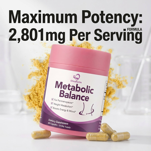 Cápsulas de Equilibrio Metabólico de Marca Privada Chinaherbs, Fórmula Personalizada, Suplemento para el Control de Peso en Mujeres, Fabricación OEM, cGMP, BRC - Product Image 1