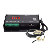 Aipin H8-TTL 8 Port DMX512 TTL 1024IC RDM Décodeur Master RGB LED Strip Light Constant Voltage Program Project Controller