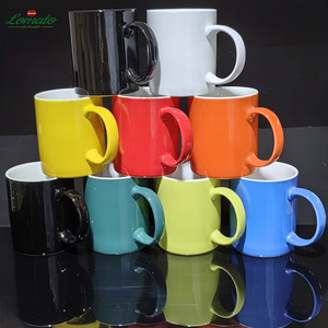 แก้วกาแฟเซรามิก 11 ออนซ์ แบบอเมริกัน พิมพ์ลายตามสั่ง สำหรับงานซับลิเมชั่น เปลี่ยนสีได้เมื่อโดนแสงยูวี ปลอดภัยสำหรับอาหาร ใช้กับเครื่องล้างจานได้ - Product Image 2