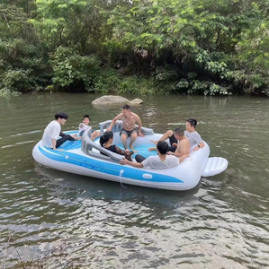Isola Divertimento Gonfiabile Personalizzata per 6 Persone, in PVC da 0.5MM, Modello Bay Breeze, Certificata CE per Uso Commerciale, Struttura per Feste Acquatiche - Product Image 3