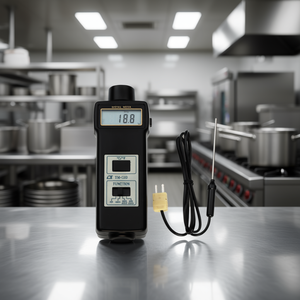 Termómetro Digital Portátil TM-1310 con Sonda para Uso Alimentario e Industrial - Product Image 3