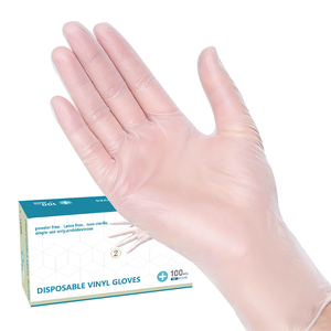 <span class=keywords><strong>Guantes</strong></span> <span class=keywords><strong>de</strong></span> Vinilo <span class=keywords><strong>de</strong></span> PVC, Alternativa al NBR, Desechables, Resistentes a Químicos, para Exámenes, 100 Unidades <span class=keywords><strong>por</strong></span> <span class=keywords><strong>Caja</strong></span> - Product Image 6