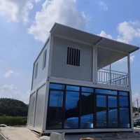 Maison Modulaire Préfabriquée Démontable et Portable de Luxe Moderne de 10, 20 ou 40 pieds pour Résidence, Chambre, Appartement, Bureau ou Bâtiment