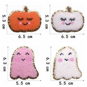 <span class=keywords><strong>Abbigliamento</strong></span> più venduto ciniglia toppe colorate sorriso ferro su toppe con lettere sportive per <span class=keywords><strong>abbigliamento</strong></span> - Product Image 3