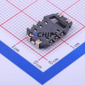 XKSIM-036-A SIM Card Connector SMD Connector Plug-In Type Mini SIM Card Card Holder 2.4mm - Product Image 2
