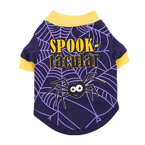 Nouveau gros <span class=keywords><strong>citrouille</strong></span> crâne araignée <span class=keywords><strong>chien</strong></span> chemise Halloween Costumes pour animaux de compagnie Halloween <span class=keywords><strong>chien</strong></span> Costumes - Product Image 4