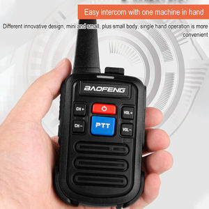 <span class=keywords><strong>Baofeng</strong></span> <span class=keywords><strong>BF</strong></span>-C50 Mini Walkie Talkie trẻ em di động ham đài phát thanh giao tiếp UHF kép PTT hai cách phát thanh <span class=keywords><strong>HF</strong></span> thu phát <span class=keywords><strong>BF</strong></span>-<span class=keywords><strong>888S</strong></span> - Product Image 4