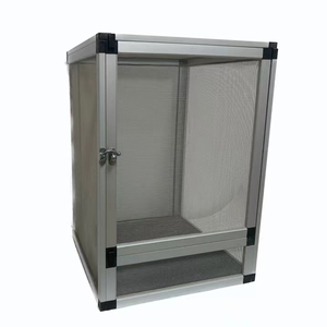 60x60x120cm toptan sürüngen kafes, tam örgü, PVC, akrilik teraryum desteği özelleştirilmiş - Product Image 2