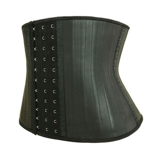 Forte 25 metallo acciaio ossa ferma compressione <span class=keywords><strong>Sauna</strong></span> girovita Shaper Torso corto pancia bruciatore grasso Logo Shaper traspirante Shaper per - Product Image 2