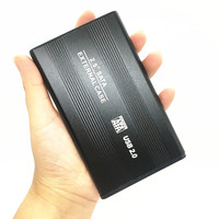 Case esterno per HDD Handisen da 2,5 pollici, USB 2.0 a SATA, per dischi rigidi da 9,5 mm e 7 mm WD, Seagate