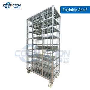 Boîte de rangement en métal robuste, cages à poulets commerciales, revêtement en poudre, capacité de 1000 kg à vendre, <span class=keywords><strong>cage</strong></span> à <span class=keywords><strong>chinchilla</strong></span> - Product Image 4