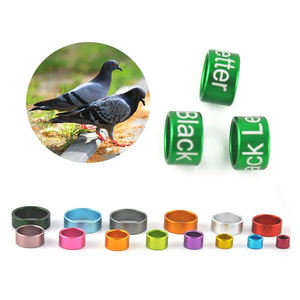 Fabriek Groothandel Duif Accessoires 2-28Mm Metalen Duif Vogel Ring Met Goedkope Prijs - Product Image 5