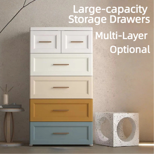 5 Lớp Đa Chức Năng Tủ Quần Áo Đầy Màu Sắc Tổ Chức Đồ Chơi Sách Đồ Ăn Nhẹ Quần Áo Tổ Chức Nhựa Lưu Trữ Ngăn Kéo - Product Image 1