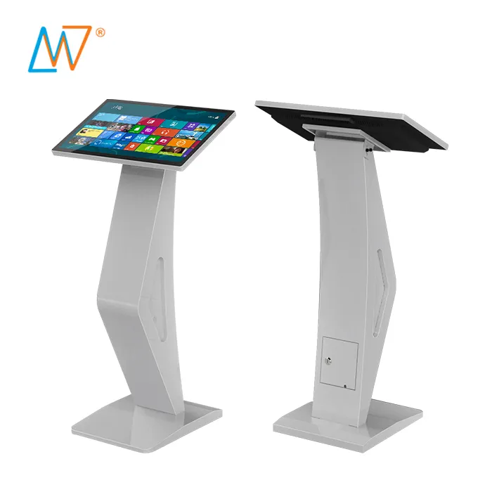 Fabriek Oem Kleine Mini Zwart 21 21.5 Inch Android Touchscreen Self Service Gms Hotel Info Kiosk