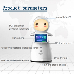 Akıllı karşılama Robot resepsiyon hizmeti Robot yapay AI akıllı Robot ticari garson - Product Image 4