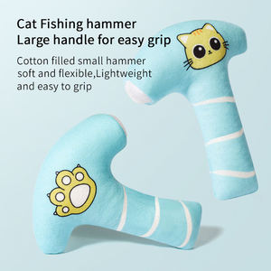 Jouets en peluche pour enfants, jeu de pêche et de reconnaissance des couleurs et des nombres, jeu Montessori Whack-A-Mole pour bébés - Product Image 5
