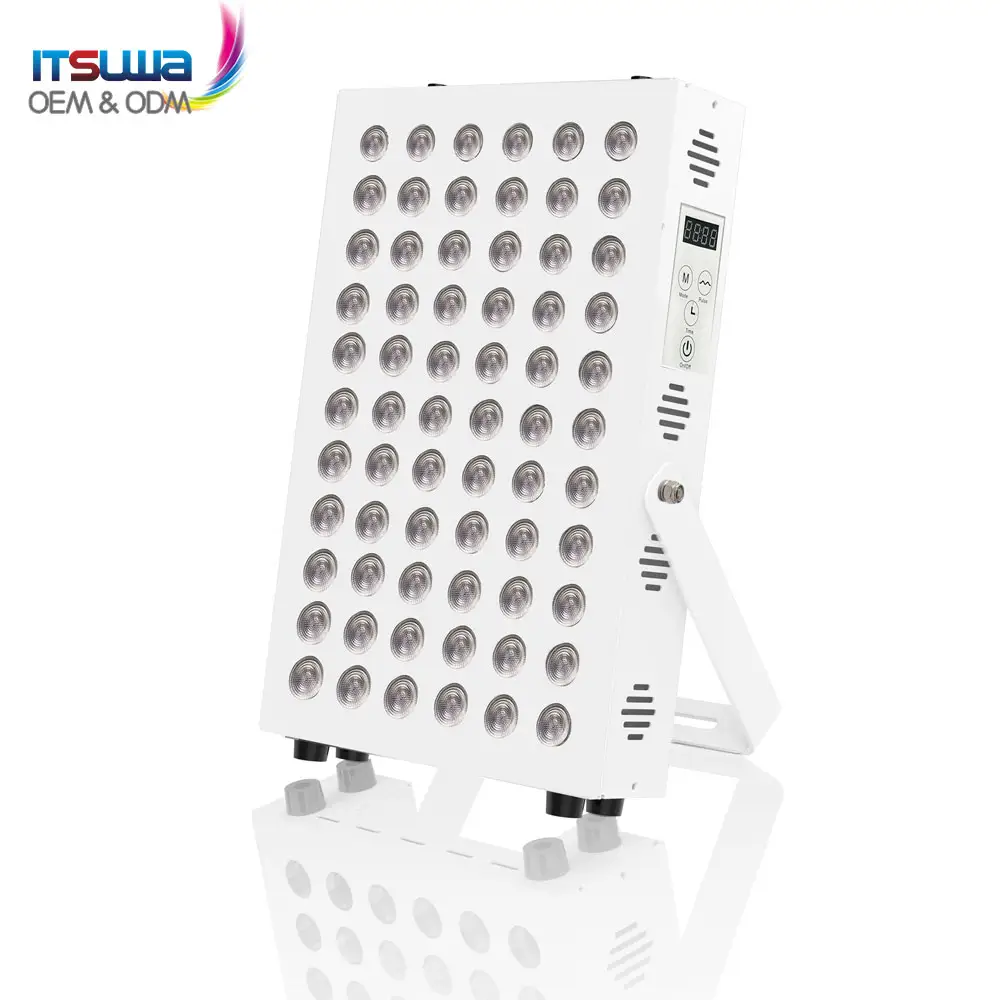 Simple Design 660nm & 850nm infra 4 led red light therapy lamp panel device machine For Muscle Recovery, Pain Relief And Better