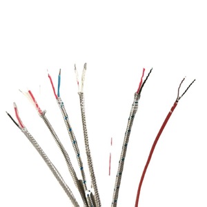 Salt Inscription Thermocouple Compensation Wire K Type E Type J Type PT100 Multi Strand Copper Conductor Braided Shield - Product Image 3