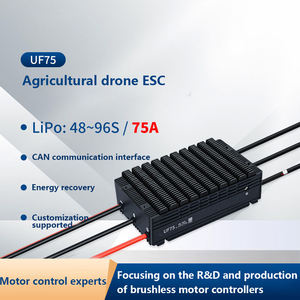 ESC UF75 75A de Ultra Alto Voltaje 48-96S, Resistente al Agua IPX4, Compatible con CAN Bus, Pulso de 1050-1940μs, 986g, Repuestos para Drones Industriales - Product Image 2